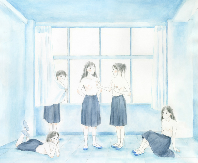 『少女のスカートはよくゆれる』岡藤真依